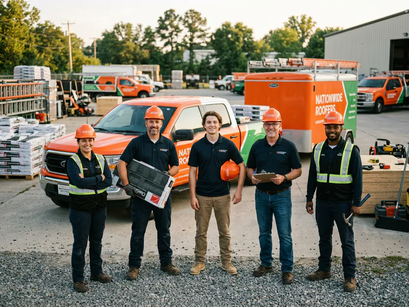 Natiowide Roofers - roof installation in Slidell near me